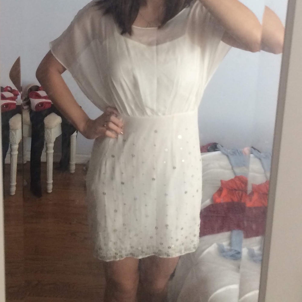 Wink Cream Dress